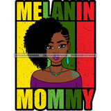 Melanin Granny Mommy Quotes Grandma Happy Mother's Day Abuela SVG JPG PNG Vector Clipart Cricut Silhouette Cut Cutting