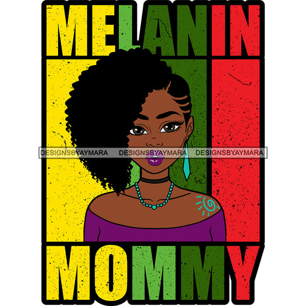 Melanin Granny Mommy Quotes Grandma Happy Mother's Day Abuela SVG JPG PNG Vector Clipart Cricut Silhouette Cut Cutting