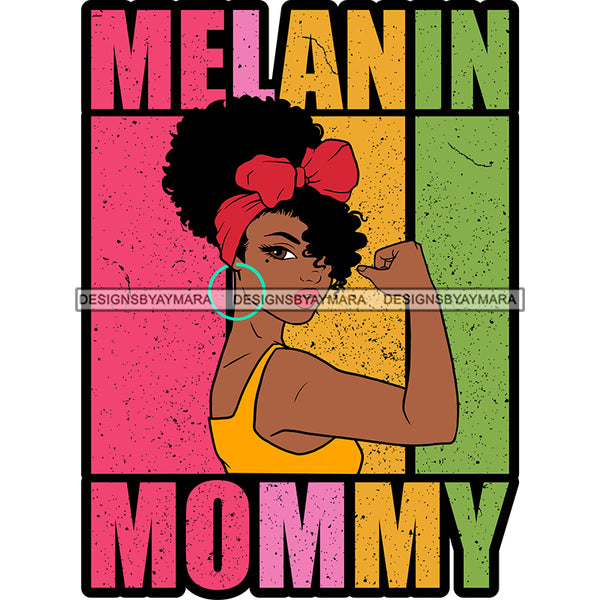 Melanin Granny Mommy Quotes Grandma Happy Mother's Day Abuela SVG JPG PNG Vector Clipart Cricut Silhouette Cut Cutting