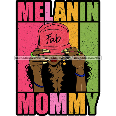 Melanin Granny Mommy Quotes Grandma Happy Mother's Day Abuela SVG JPG PNG Vector Clipart Cricut Silhouette Cut Cutting