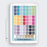 Everyday Basic Digital Planner Stickers GoodNotes Pre-cropped Digital Stickers .PDF .PNG .JPG