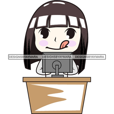 Everyday Daily Routine Computer Work Digital Planner Stickers GoodNotes Pre-cropped Digital Stickers .PDF .PNG .JPG