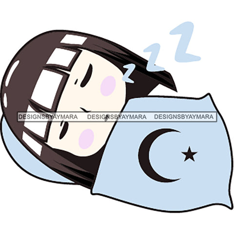 Everyday Daily Routine Sleeping Digital Planner Stickers GoodNotes Pre-cropped Digital Stickers .PDF .PNG .JPG