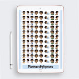 Everyday Basic Digital Planner Stickers GoodNotes Pre-cropped Digital Stickers .PDF .PNG .JPG