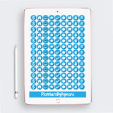 Everyday Basic Digital Planner Stickers GoodNotes Pre-cropped Digital Stickers .PDF .PNG .JPG