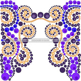 Purple And Gold And Blue Background Pearls JPG PNG  Clipart Cricut Silhouette Cut Cutting