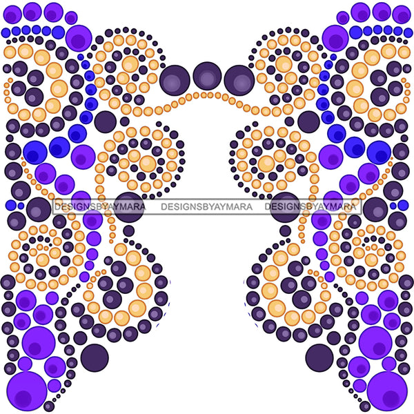 Purple And Gold And Blue Background Pearls JPG PNG  Clipart Cricut Silhouette Cut Cutting