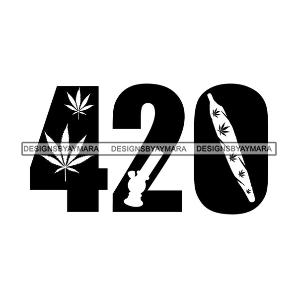 Weed Quotes Smoking Pot Joint Blunt High Life 420 Cannabis Smoke Medical Marijuana Hemp SVG Cutting Files