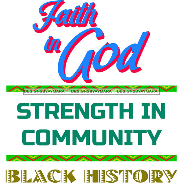 Faith In God  SVG JPG PNG Vector Clipart Cricut Silhouette Cut Cutting