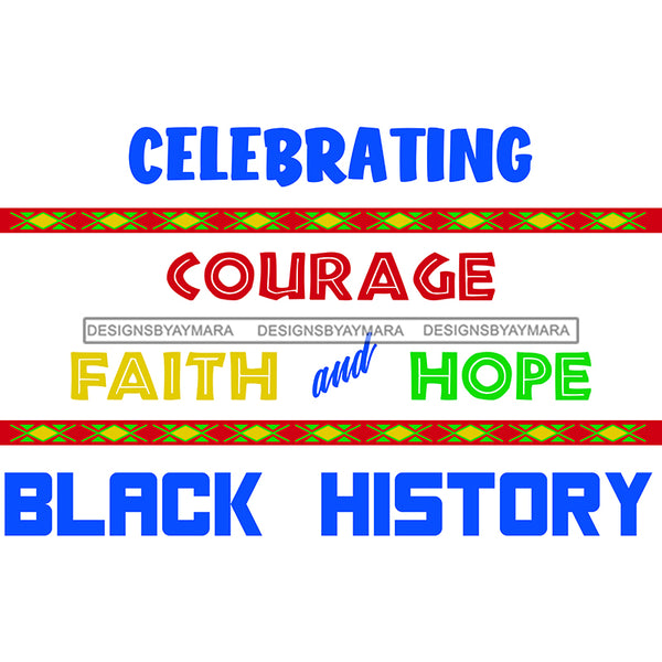 Celebrating Courage Faith And Hope SVG JPG PNG Vector Clipart Cricut Silhouette Cut Cutting