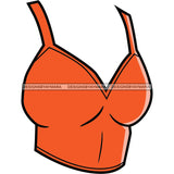 Orange  Tank Top   SVG JPG PNG Vector Clipart Cricut Silhouette Cut Cutting