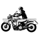 Biker Chick Chopper Motorcycle Cruiser Riding Speed Helmet Vector Designs For T-Shirt and Other Products SVG PNG JPG Cutting Files For Silhouette Cricut and More!