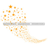 Star Shooting Sky Stars Light Bright Falling Astronomy Tail Cosmos Trail Meteorite Galaxy Universe Vector Designs For T-Shirt and Other Products SVG PNG JPG Cut Files For Silhouette Cricut and More!