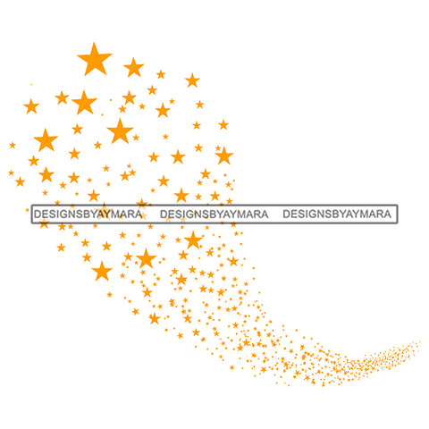 Star Shooting Sky Stars Light Bright Falling Astronomy Tail Cosmos Trail Meteorite Galaxy Universe Vector Designs For T-Shirt and Other Products SVG PNG JPG Cut Files For Silhouette Cricut and More!