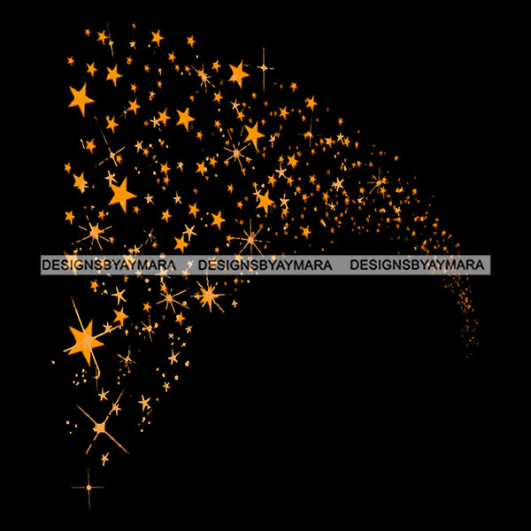 Star Shooting Sky Stars Light Bright Falling Astronomy Tail Cosmos Trail Meteorite Galaxy Universe Vector Designs For T-Shirt and Other Products SVG PNG JPG Cut Files For Silhouette Cricut and More!