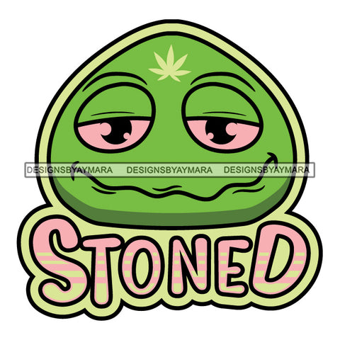 Stoned Alien Blunt Weed Cannabis 420 Medical Marijuana Pot High Life SVG JPG PNG  Vector Clipart Digital Download Cricut Cut Cutting
