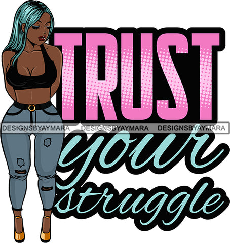 Fashion Woman Melanin Bad Ass Life Quotes .SVG Cutting Files For Silhouette Cricut and More!