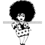 Super Bundle 50 Afro Nubian Melanin Popping Kinky Hair Beautiful African American Woman SVG Cutting Files