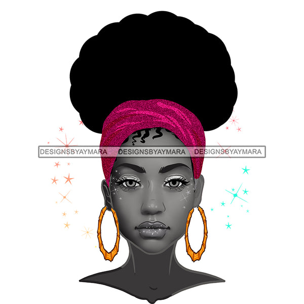 Gray Face Flawless Black Woman Afro With Face JPG PNG Clipart Cricut S ...