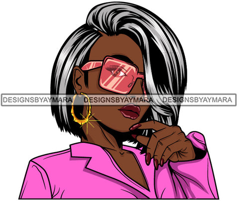 Afro Lola Boss Lady Dope Diva Glamour Hot Selling .SVG Cutting Files For Silhouette Cricut and More!