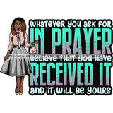 Afro Lola Classy God Lord Faith Prayers Quotes .SVG Clipart Cutting Files For Silhouette and Cricut and More!