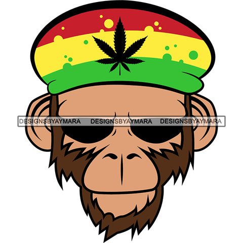 Rasta Weed Leaf Joint Blunt Pot Cannabis Hashish Grass Marijuana Medicinal Hemp Stoned High Life SVG Cutting Files