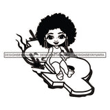 Hustler Cute Lola Afro Girl Dollar Sign Black Woman Hustling Independent Savage Money Cash Hustle Designs For T-Shirt and Other Products SVG PNG JPG Cutting Files For Silhouette Cricut and More!