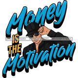 Sexy Afro Man Hustle Quote Sunglasses Baseball Cap Jacket Fashion Style SVG JPG PNG Vector Clipart Cricut Silhouette Cut Cutting