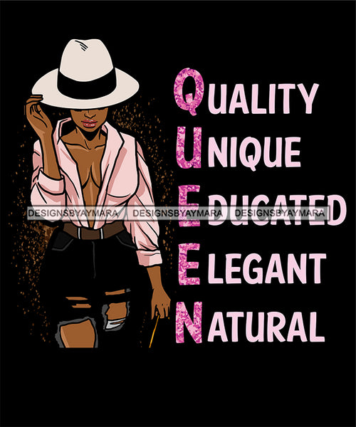 Bundle 5 Afro Black Women Phenomenally Black Melanin Queen Nutrition Facts Unapologetically Dope Quotes Diva Layered SVG Cut Files For Silhouette Cricut and More!