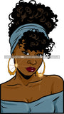 Afro Girl Bamboo Earrings Hustle Diva Gold Jewelry Hair Accessories Black Woman Goddess SVG Files For Cutting and More!
