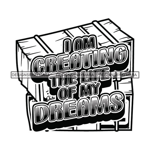 Money Talks Quote Financial Business Investment Treasure Illustration B/W SVG JPG PNG Vector Clipart Cricut Silhouette Cut Cutting