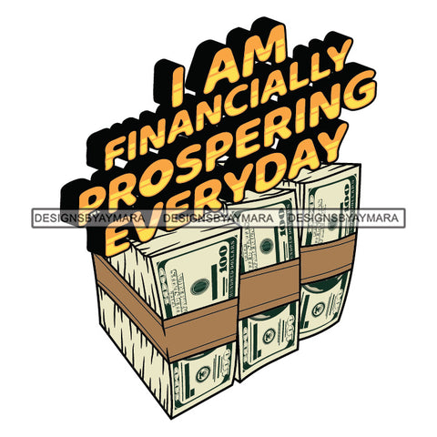 Money Talks Quote Financial Business Investment Millions Cash Illustration SVG JPG PNG Vector Clipart Cricut Silhouette Cut Cutting