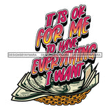 Money Talks Quote Financial Business Investment Ownership Illustration SVG JPG PNG Vector Clipart Cricut Silhouette Cut Cutting