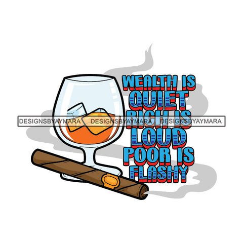 Money Talks Quote Financial Business Investment Millionaire Dollars Illustration SVG JPG PNG Vector Clipart Cricut Silhouette Cut Cutting