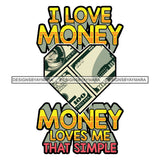 Money Talks Quote Financial Business Investment Cash Opportunity SVG JPG PNG Vector Clipart Cricut Silhouette Cut Cutting