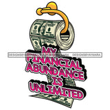 Money Talks Quote Financial Business Investment Profit Illustration SVG JPG PNG Vector Clipart Cricut Silhouette Cut Cutting