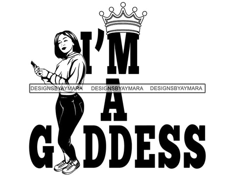 Afro Beautiful Black Woman SVG African American Ethnicity Queen Diva Classy Lady  .SVG .EPS .PNG Vector Clipart Digital Cricut Circuit Cut Cutting