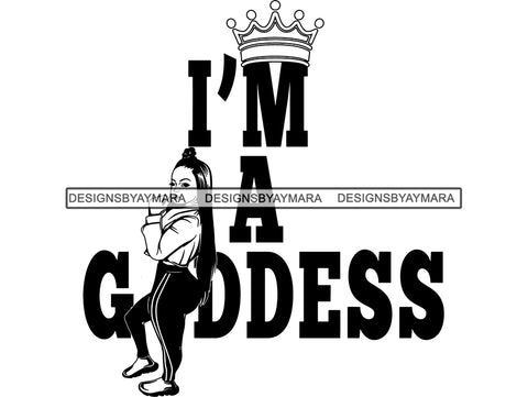 Afro Woman SVG African American Ethnicity Goddess Queen Diva Classy Beautiful Black Lady  .SVG .EPS .PNG Vector Clipart Cricut Circuit Cut Cutting
