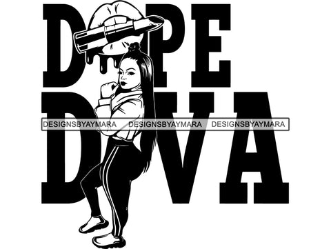Afro Woman SVG  Diva Classy Lady Queen Goddess Fabulous .PNG .JPG .EPS Vector Clipart  Cricut Circuit Cut Cutting