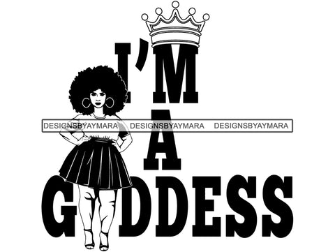 Afro Woman SVG Life Quotes Queen Diva Classy Lady .JPG .EPS .PNG Vector Clipart Cricut Circuit Cut Cutting