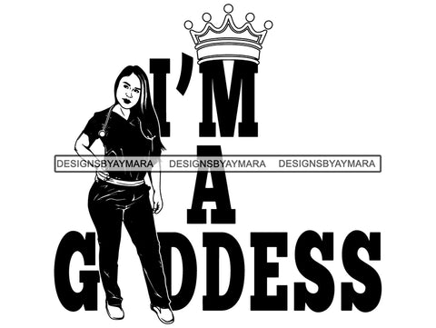 Afro Woman SVG Life Quotes Queen Diva Classy Lady .JPG .EPS .PNG Vector Clipart Cricut Circuit Cut Cutting