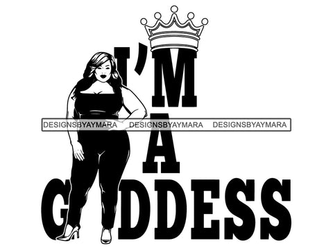 Afro Woman SVG African American Ethnicity Goddess Queen Diva Classy Beautiful Black Lady  .SVG .EPS .PNG Vector Clipart Cricut Circuit Cut Cutting