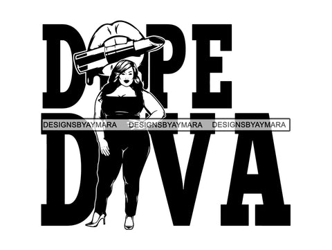 Afro Beautiful Black Woman SVG African American Ethnicity Queen Diva Classy Lady  .SVG .EPS .PNG Vector Clipart Digital Cricut Circuit Cut Cutting