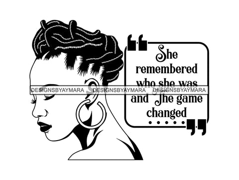 Afro Woman SVG Braids Dreads Hairstyle Nubian Melanin Black Queen African American Ethnicity .JPG .EPS .PNG Vector Clipart Cricut Circuit Cut Cutting