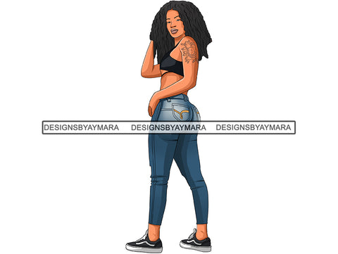 Afro Woman SVG Goddess Beautiful Black African American Ethnicity Queen Diva Classy Lady fabulous  .EPS .PNG Vector Clipart Digital Circuit Cut Cutting