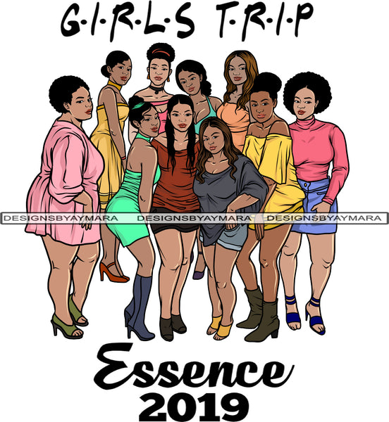 Essence Festival Ladies Trip PNG Files For Print