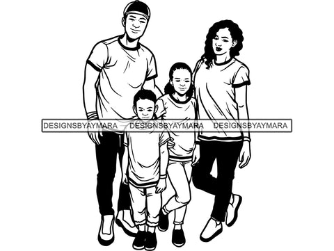 Family Love #5 SVG Cut Files For Silhouette and Cricut