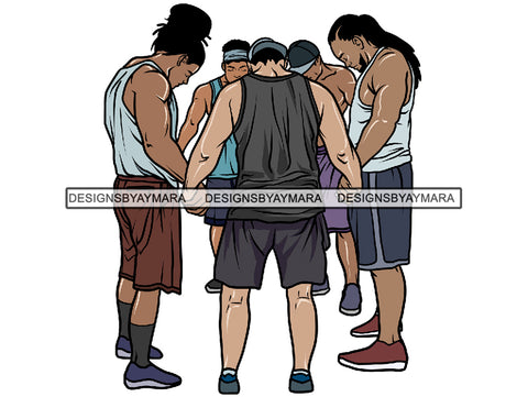 Man Praying God PNG File For Print
