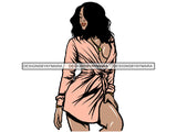 Beautiful Woman Sexy Goddess Queen Fabulous Stylish Diva Classy Lady .JPG SVG .PNG With A Transparent Background  Vector Clipart Not For Cutting