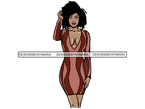 Beautiful Woman Sexy Goddess Queen Fabulous Stylish Diva Classy Lady .JPG SVG .PNG With A Transparent Background  Vector Clipart Not For Cutting